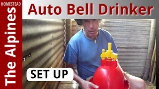 How to Set up Automatic Bell Drinker for Broiler Chickens