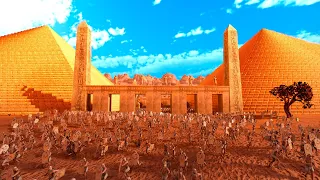 1 MILLION EGYPTIANS vs 1 MILLION ROMANS | Ultimate Epic Battle Simulator 2