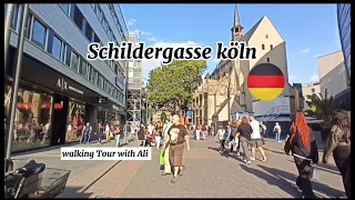 Walking in Schildergasse, Köln 🇩🇪