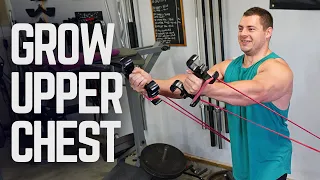 Build Your Upper Chest with Bands - Top 3 Upper Chest Exercises