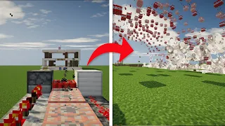 Minecraft | 5 Formas de hacer CAÑONES de TNT