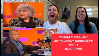 Americans React | MIRIAM MARGOLYES on the GRAHAM NORTON SHOW | Reaction