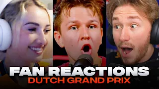 Fans Live Reactions to the 2023 Dutch Grand Prix