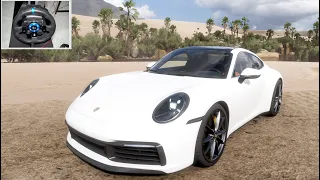 Porsche 911 922 Carrera S - Forza Horizon 5 - Steering Wheel Gameplay - Logitech G923