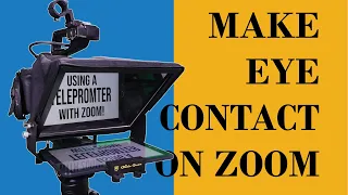 ⭕ Teleprompter Trick For Zoom