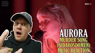 Aurora Reaction - MURDER SONG (NIDAROSDOMEN) | FIRST TIME REACTION TO