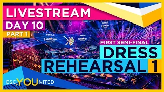 Eurovision 2021: Semi Final 1 - First Dress Rehearsal Live Stream (From Press Center)