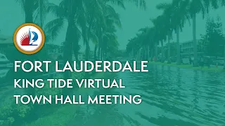 King Tide Virtual Town Hall Meeting