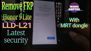 Frp bypass Honor 9 lite (LLD-L21) || honor 9 lite frp bypass latest version