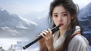 Flute Music For Calm The Mind, Stop Thinking || Tibetan Healing Flute || Remove Negative Energy