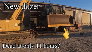 John Deere 850J dozer with only 11 hours does not run, has major problems with only 11 hours, Why?