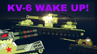 KV-6 AWAKENS! | cartoons about tanks!