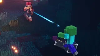 Minecraft Dungeons TRAILER REACTION - E3 2019