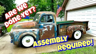 1952 Dodge gets new kicks!!! Smoothies y'all! What haven't we touched on this truck???