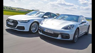 Audi A7 Sportback vs Porsche Panamera