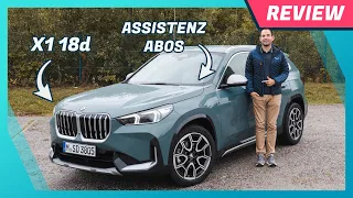 Neuer BMW X1 2023 als 18d im Test: Curved Screen, Driving Assistant im Abo, Fahrbericht