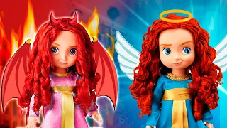 ¡MERIDA ANGEL VS. DEMONIO!  Bien Vs Mal