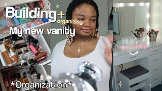 Organizing my new vanity!