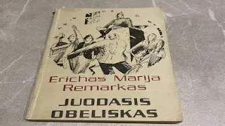 #Knyga. Erich Maria Remarque „Juodasis obeliskas“