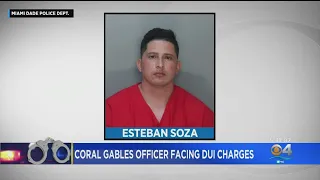 Coral Gables police officer faces DUI charges after being pulled over by FHP trooper