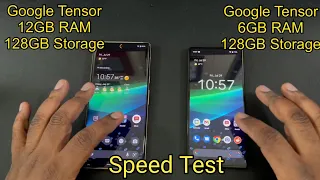 Pixel 6a vs Pixel 6 Pro Speed Test