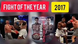 FIGHT OF THE YEAR 2017 JOSHUA vs KLITSCHKO fight highlights/HD