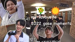 my favourite going seventeen moments 2022 bc it helped me through alevels 🥲