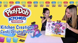 Sweet Delphie : Play-Doh Kitchen Creations Candy Delight Playset for Kids! Unboxing!