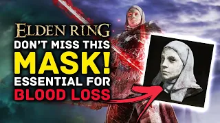 Elden Ring - Don't Miss This Mask!  ESSENTIAL for Blood Loss Builds - How to Get White Mask