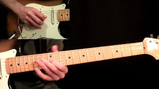 Little Wing Guitar Lesson Pt.3 - Jimi Hendrix - Solo