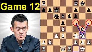 Game 12: 2023 World Chess Championship | Ding vs Nepomniachtchi
