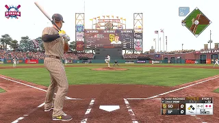 MLB The Show 23 San Diego Padres vs San Francisco Giants - Gameplay PS5 60fps HD