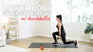 15 Min Strength Circuit to Build & Tone Lower Body