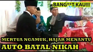 MERTUA HAJAR MENANTU SAAT MAU IJAB QOBUL, VIRALLL!!! AUTO BATAL NIKAH - MEMALUKAN