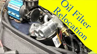 Oil Filter Relocation Kit Ls Swap