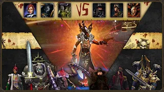 WH40k: Dawn of War 2 - 3v3 | D1ngus + Stray + Gomer Pyle [vs] Yazan + C-LOS + Uncle Taxfraud