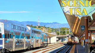 Scenic USA 4K: 4,000 Miles Journey Around America on Amtrak Trains [Around America 0-1]