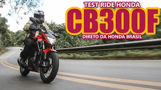 Honda CB300F Twister test ride direto da Honda Brasil