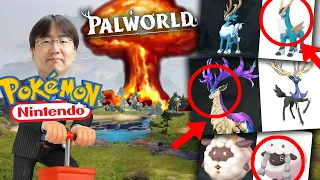 Could Nintendo SUE Palworld for Stealing Pokémon Designs? Pals vs Pokémon Comparison!
