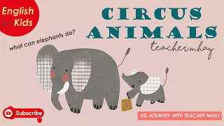 Circus Animals - English Stories for Kids #Kids #English #Stories