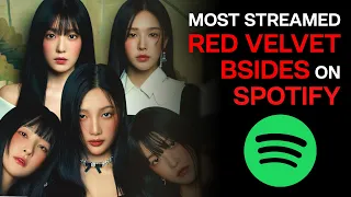 Red Velvet's Most Streamed Songs on Spotify (BSIDES ONLY)