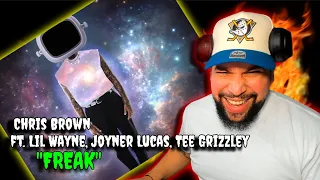 FIRST TIME LISTENING | Chris Brown - Freak (Visualizer) ft. Lil Wayne, Joyner Lucas, Tee Grizzley