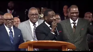 Bishop Anthony Gilyard preaching at the 115th Holy Convocation of the Church of God in Christ