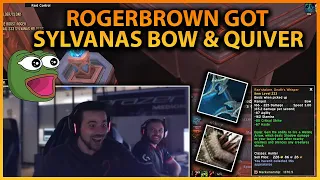 ROGERBROWN GOT SYLVANAS LEGENDARY BOW AND QUIVER!!!| Daily WoW Highlights #141 |