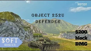 Object 252U : 4800 Damage , 4 Frags [1vs3] - WOT BLITZ -