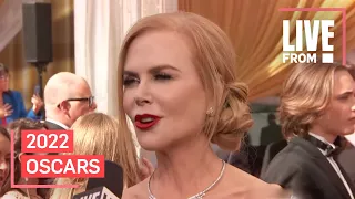 Nicole Kidman Reflects on Playing Lucille Ball at Oscars 2022 | E! Red Carpet & Award Shows