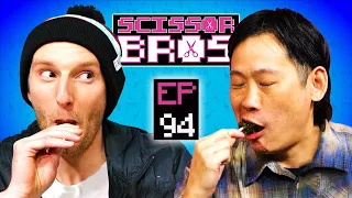 We ate scorpions. That's the challenge. | Scissor Bros w/ Steebee Weebee & Jeremiah Watkins | Ep 94