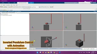 Inverted Pendulum Simscape Model and Controller design