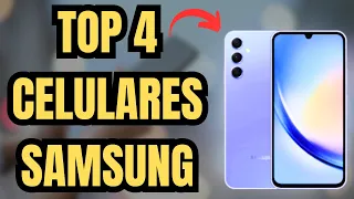 ☑️ TOP 4 MELHORES CELULARES DA SAMSUNG EM 2024!!! (BOM E BARATO)