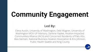 ANE Symposium: Community Engagement